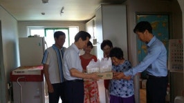 세종연기면 지역사회보장협의체, 홀몸어르신 안부전달