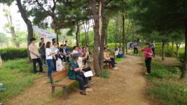 인천 부평구, 부영공원 상자텃밭 나눔 행사