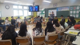 충남 천안불무중, 행복 캠프 실시