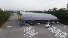 구리시, 토평정수장 태양광 발전설비 100.5kw 설치 완료