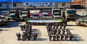 [포토] 15년간 무사고 달성한 육군11사단 흑룡포병대대 