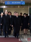 파주로 입경한 김영철 부위원장