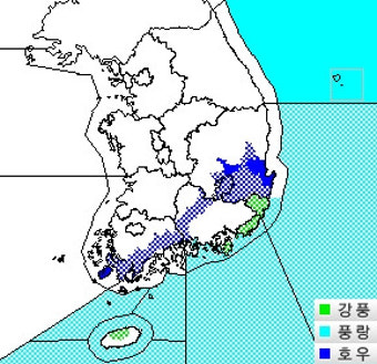 대구·경북 시간당 30mm 강한 비