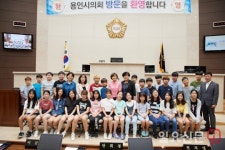  용인시의회 청소년 지방자치아카데미, 초당초 한터초 상하중 참여...현재 39개 학교, 1,040명 방문