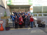 [포토] 발대식 갖는 주안노인문화센터 실버기자단