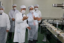 이병호 aT사장, 강화군 로컬푸드직매장·수출업체 방문...현장소통 시간 가져