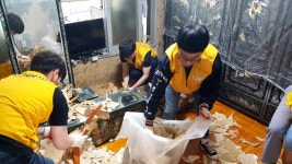 화성개발, 2019 국가유공자 노후주택 보수지원 구슬땀