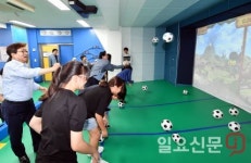 수원 영화초등학교에 ‘가상현실 스포츠 공간’ 조성