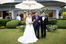 경주시국제문화교류관서, 작은 결혼식 1호 커플 탄생 화제
