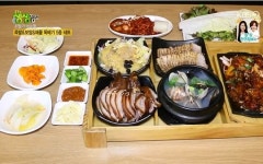 2TV저녁 생생정보 리얼가왕, 춘천 6000원 철판 족발+보쌈+해물 칼국수&안산 6900원 삼계탕