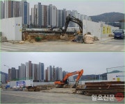[현장고발] 아파트 밀집지 김해 율하지구 비산먼지 풀풀