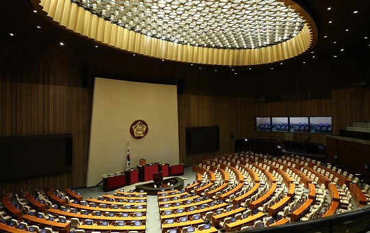 우원식 국회의장, 감액 예산안 본회의 상정 보류 결정에 여야 합의 촉구