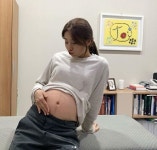 수지, 만삭 D라인 몸매 깜짝 공개 