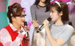 음악중심 둘째이모 김다비(김신영), 컴백 오마이걸과 깜짝 만남 선배 조카님들