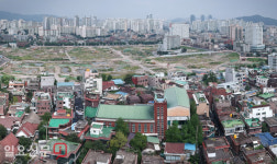 장위동 재개발 지역의 사랑제일교회