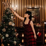 이하이 1위, 민소매 원피스+매혹적 미모 인증샷 크리스마스 선물