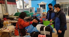 월성본부, 양남면 전통시장 장보기 행사 가져