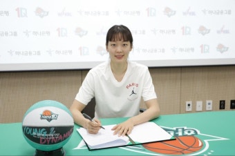 'FA 최대어' 신지현, 원소속팀 하나원큐와 3년 더 동행