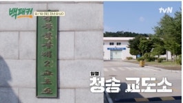 백패커 청송교도소 교도관 위한 쓰리고 밥상 선보여