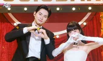 '뮤직뱅크' 홍은채, 이채민과 싸이의 '연예인' 무대 선보여 