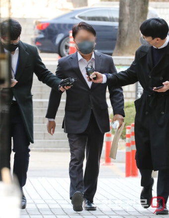 김인섭 측근 '백현동 로비' 관련 영장심사 출석