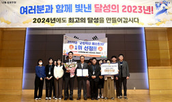 달성군, 올해 군정혁신 베스트10 대상…교통과 바닥신호등, 스마트폰에 빠진 좀비들 구하라 선정