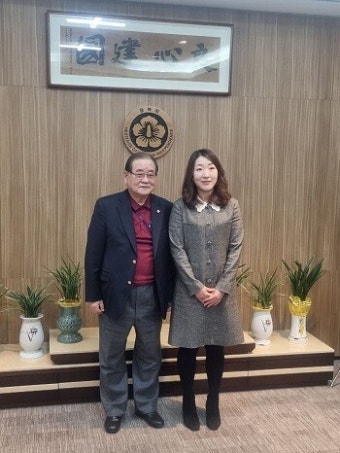 공지연 변호사, 이종찬 광복회장 예방...