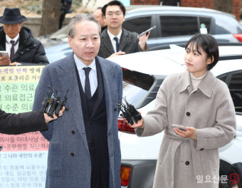 입장 밝히는 주수호 의협 비대위 언론홍보위원장