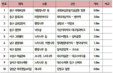 대구 명품 가로숲길에서 시원·쾌적함 만끽해 볼까~