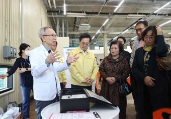 김동연, 파주 대성동 주민 고통 어루만졌다