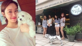 아빠를 부탁해 이예림, 애견카페 오픈 인증샷 화제 4인방 다 모였네!