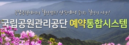 국립공원관리공단, 폭주 이유는? 잔여석 예약 치열 경쟁