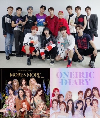 가온차트, 7월 월간차트 공개…블랙핑크·싹쓰리·EXO-SC '여름차트 석권'