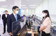 김창기 국세청장, 취임 후 첫번째로 천안세무서 부가세 신고현장 방문