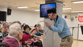 서울세무사회, 대보름 맞아 중증질환 어르신들에 경로잔치