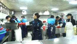 중부지방세무사회, 복지관 찾아 소외계층에 배식 봉사