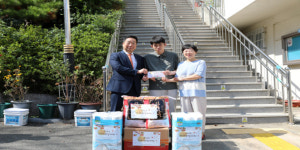 부산지방국세청, 추석 명절맞이 복지시설 위문