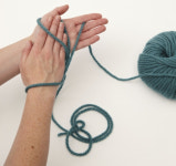 [힐링을 위한 엄마표 손뜨개] (3) 바늘이 필요 없는 암&핑거 니팅법