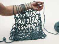 [힐링을 위한 엄마표 손뜨개] (3) 바늘이 필요 없는 암&핑거 니팅법