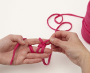 [힐링을 위한 엄마표 손뜨개] (3) 바늘이 필요 없는 암&핑거 니팅법