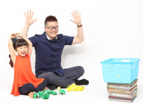 아빠와 함께하는 여름 실내 운동놀이