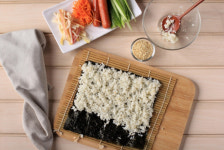 집에서 안전하게 김밥 만들기, 이렇게 하세요!