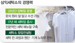 제일모직도 반한 세탁소 주인장의 손재주