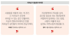 [지하상가 슬픈 경제학] 상인, 지하에서 울다