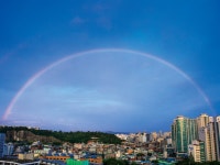 [오상민의 사진지문] 무지개 너머