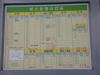 우리 지역 시외버스 터미널