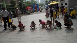슬기초등학교 병설유치원 부모와 함께 과학체험행사 개최