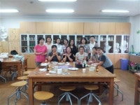 방원중학교 평생학습프로그램 _ 칠보공예