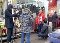 백성태 구미갑 예비후보, TV조선 인터뷰 전통시장 민심 파악
