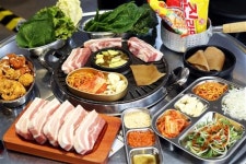 부담 없는 삼겹살 회식, 무한대로 즐긴다